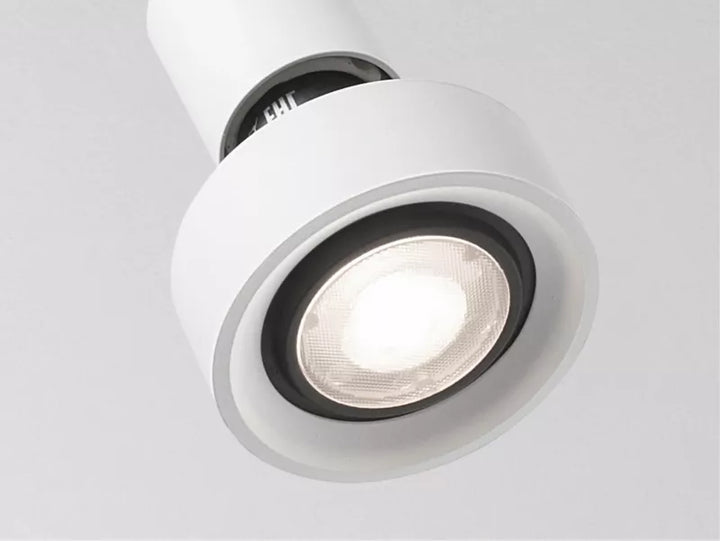 Anneau décoratif pour projecteur sur rail biphasé Conte Volare