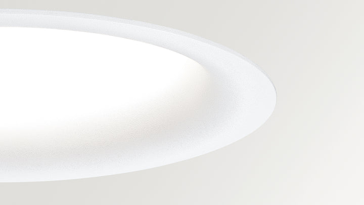 Drop recessed ceiling light