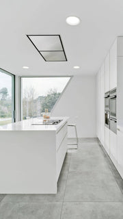 Arkoslight LED Einbauleuchte Drop mini matt, weiss, moderne Anwendung im Wohnbereich