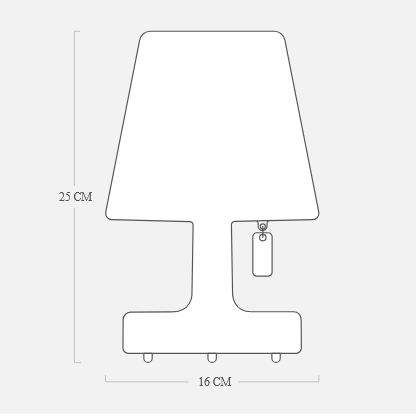 Lampe rechargeable Edison la Petite