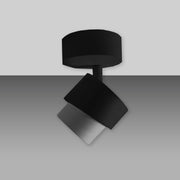 Escale, Brush Spot 1-flammig, Schwarz-Taupe, Produktbild