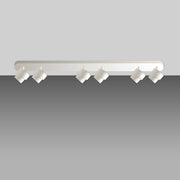Escale, Brush Spot 6-flammig, Weiss, Produktbild