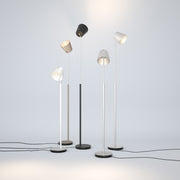 Baltensweiler Stehleuchte Fez, aluminium, moderne Anwendung verschiedener Größen