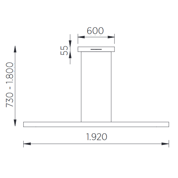 Pendelleuchte Linda, Zeichnung5