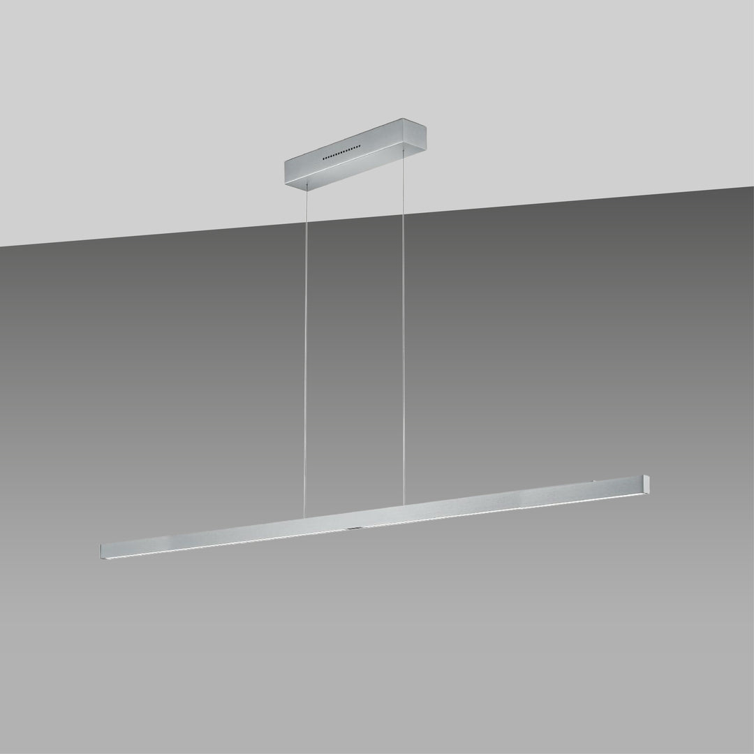 Suspension Linn, 161 cm, nickel, article retourné