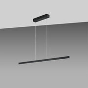 GKS Knapstein, Pendelleuchte Linn mit Lift-Funktion, Schwarz 128cm, Produktbild
