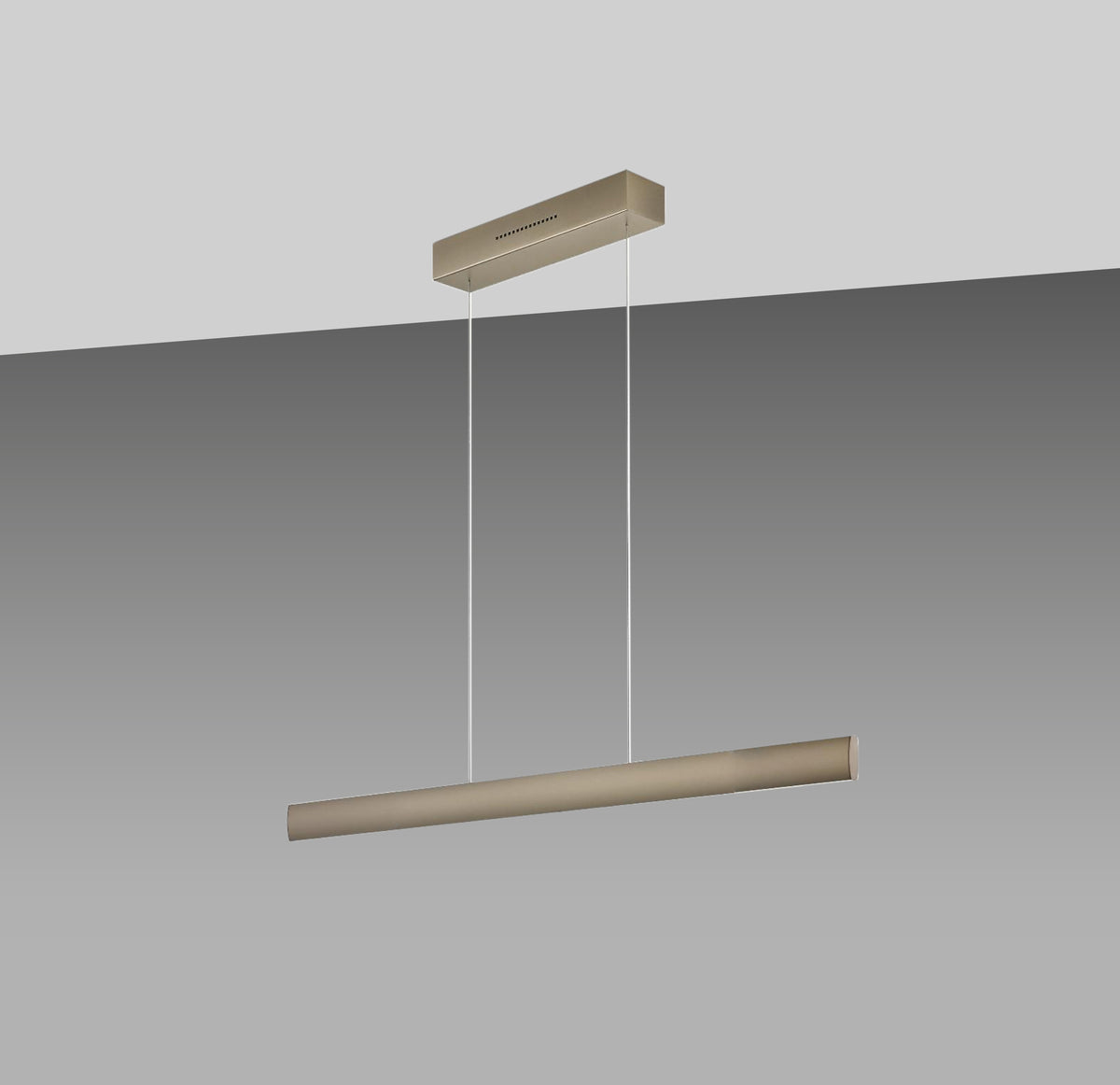 GKS Knapstein, Pendelleuchte Runa, Bronze 112cm, hochwertige LED Beleuchtung