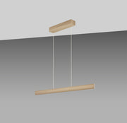 GKS Knapstein, Pendelleuchte Runa, Sand 92cm, hochwertige Lichtlösung