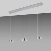 GKS Knapstein, Pendelleuchte Zera, Nickel 3-flammig, Produktbild