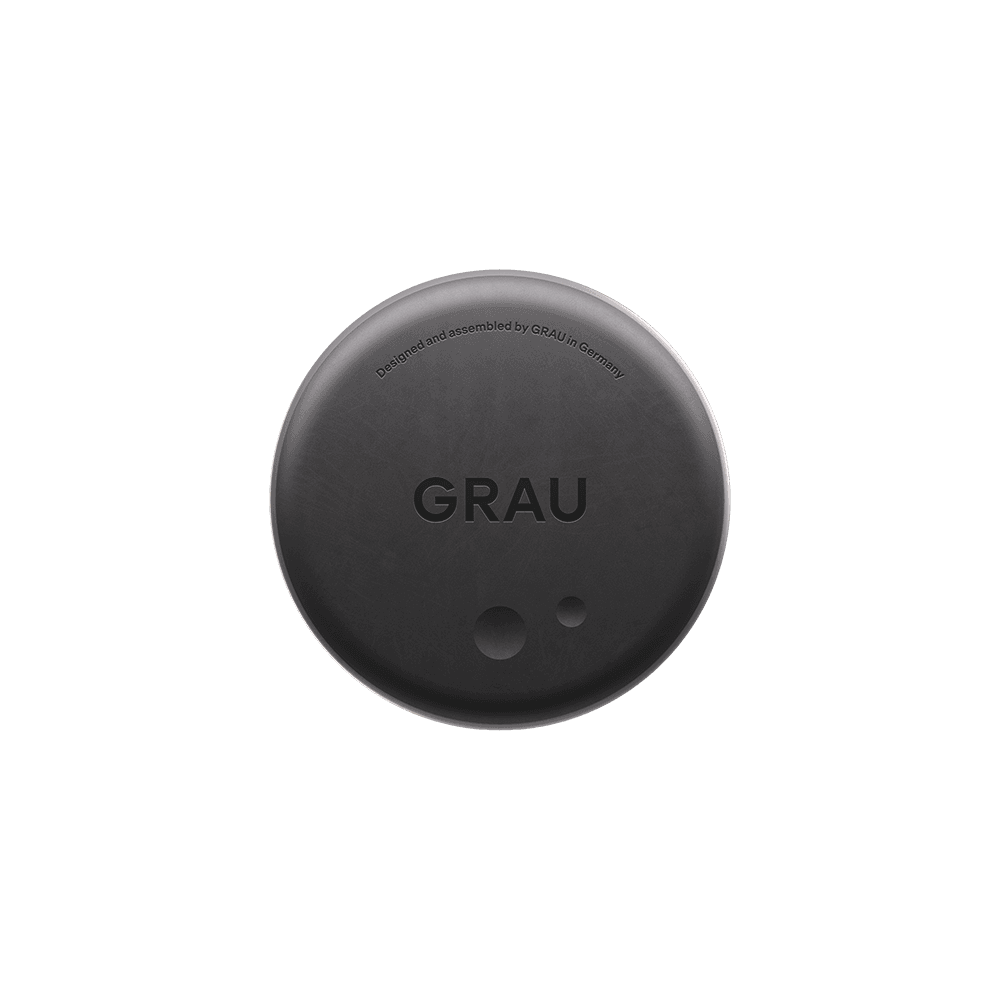 Akkuleuchte Salt inkl. Charger, schwarz, Unteransicht
