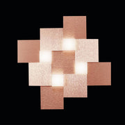 Grossmann, LED-Wand-/Deckenleuchte CREO 4-flammig, Bronzebraun, stilvolle Deckenbeleuchtung