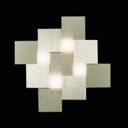 Grossmann, LED-Wand-/Deckenleuchte CREO 4-flammig, Champagner, moderne Lichtlösung