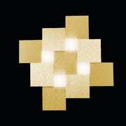 Grossmann, LED-Wand-/Deckenleuchte CREO 4-flammig, Messing, hochwertige Deckenbeleuchtung