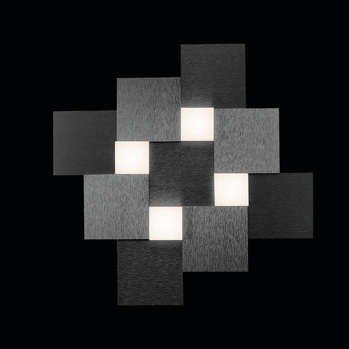 LED wall/ceiling light CREO, 2-bulb