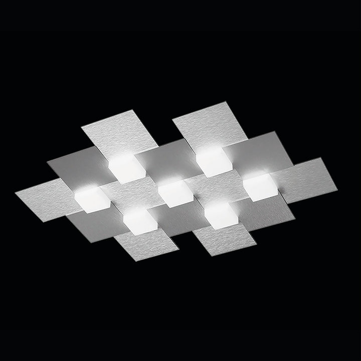 CREO LED wall/ceiling light, 7-light