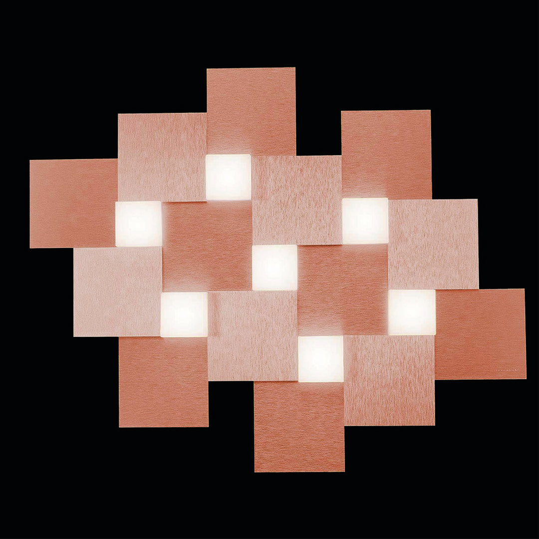 CREO LED wall/ceiling light, 7-light