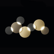 Grossmann, Wand-/Deckenleuchte CIRC, Gross Bronze, moderne Deckenleuchte