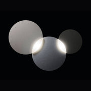 Grossmann, Wand-/Deckenleuchte CIRC, Klein Silber, hochwertige Raumbeleuchtung