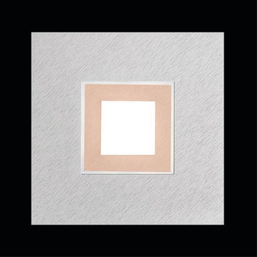 Wall/ceiling light square, 1-light