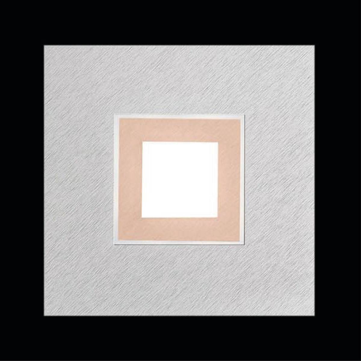 Grossmann, Wand-/ Deckenleuchte Karree 1-flammig, Alu-Kupfer, Produktbild