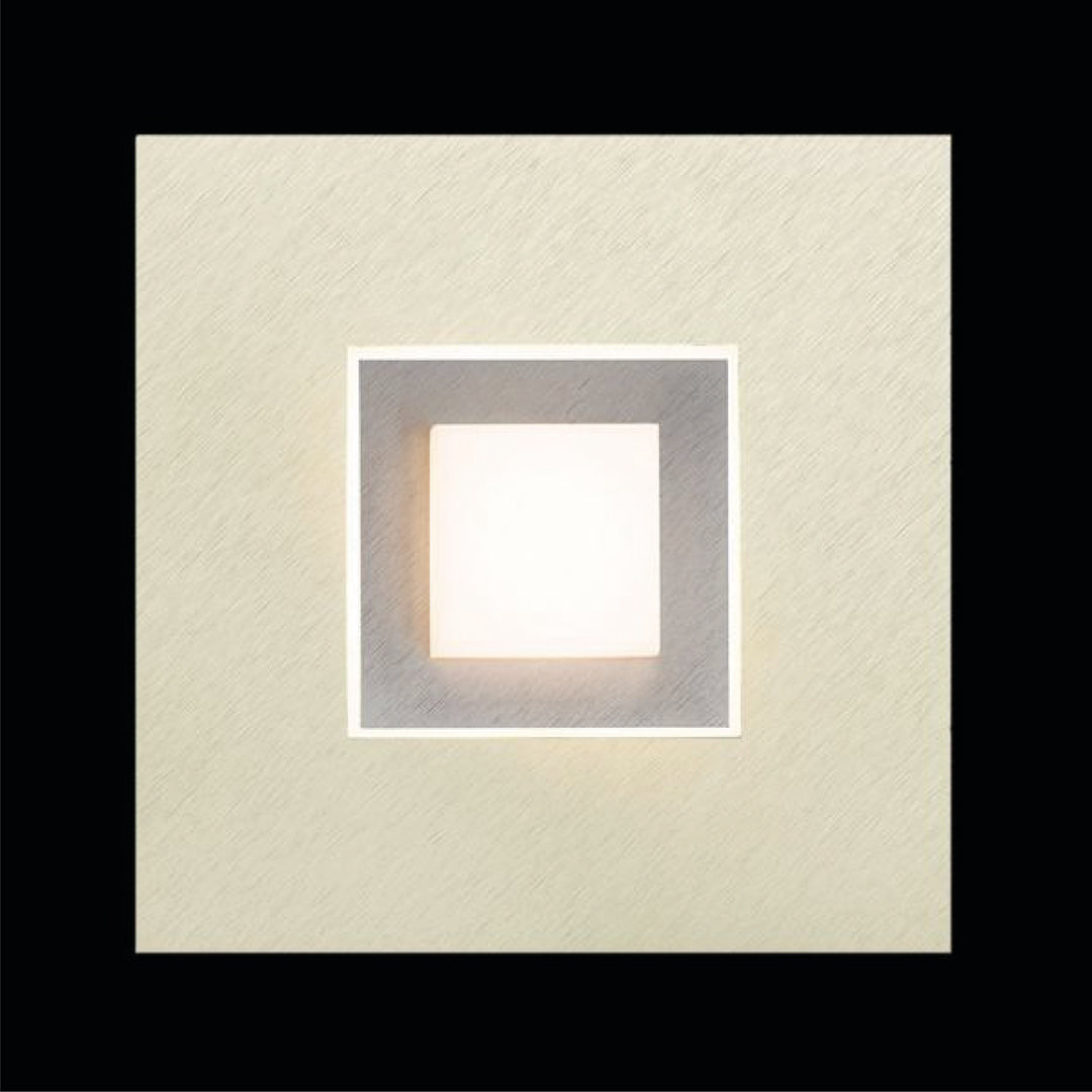 Wall/ceiling light square, 1-light