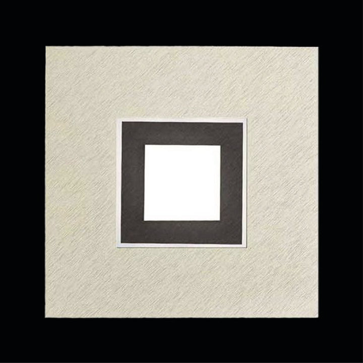 Wall/ceiling light square, 1-light