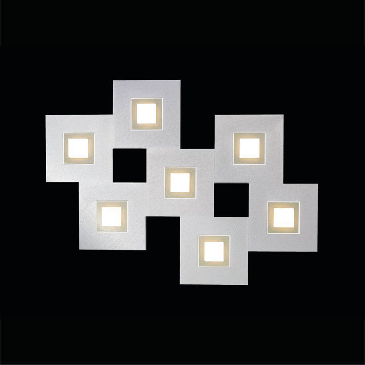 Wall/ceiling light Karree 7-light