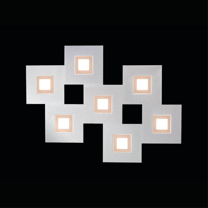 Wall/ceiling light Karree 7-light