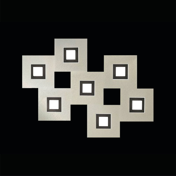 Wall/ceiling light Karree 7-light