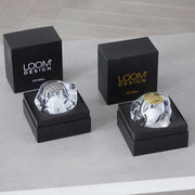 Loom Design, Tischleuchte Ice Ball, Detail Verpackung