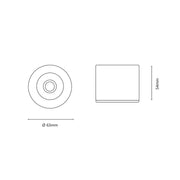 Led-Works, Picco Aufbaustrahler, Detail