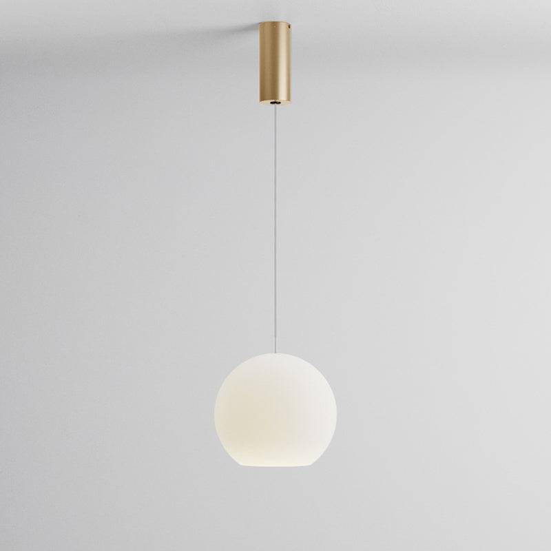 Komot, Pendelleuchte KOS Solo, Gold-Weiss, Produktbild Solo L