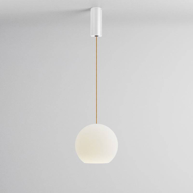Komot, Pendelleuchte KOS Solo, Weiss-Orange, Produktbild Solo L