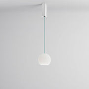Komot, Pendelleuchte KOS Solo, Weiss-Blau, Produktbild Solo S