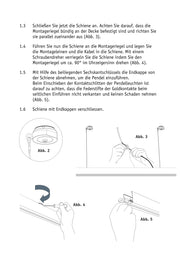 Komot, Pendelleuchte KOS Quattro 200cm, Montageanleitung Seite 3