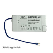 GKS Knapstein, Ersatzdriver zu Pendelleuchten von GKS Knapstein, 30Watt, Produktbild