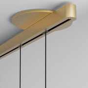 Komot, Kos Drehteller, Gold, moderne Lichtgestaltung