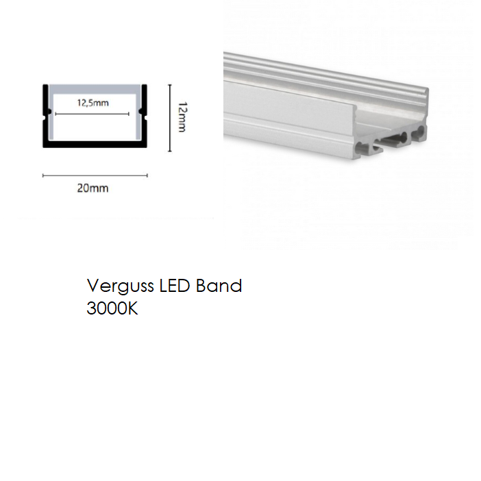 LED potting profile Vera 20x12mm