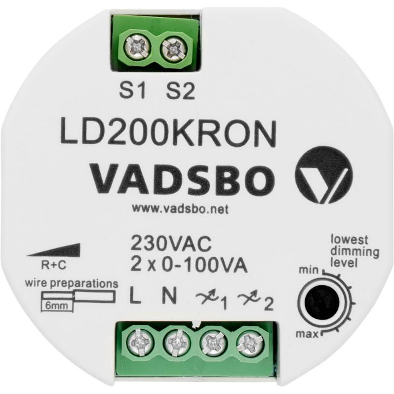 LD200KRON Zwei-Kanal-Tastdimm-Modul