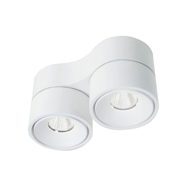 LUCA 2-bulb surface-mounted spotlight