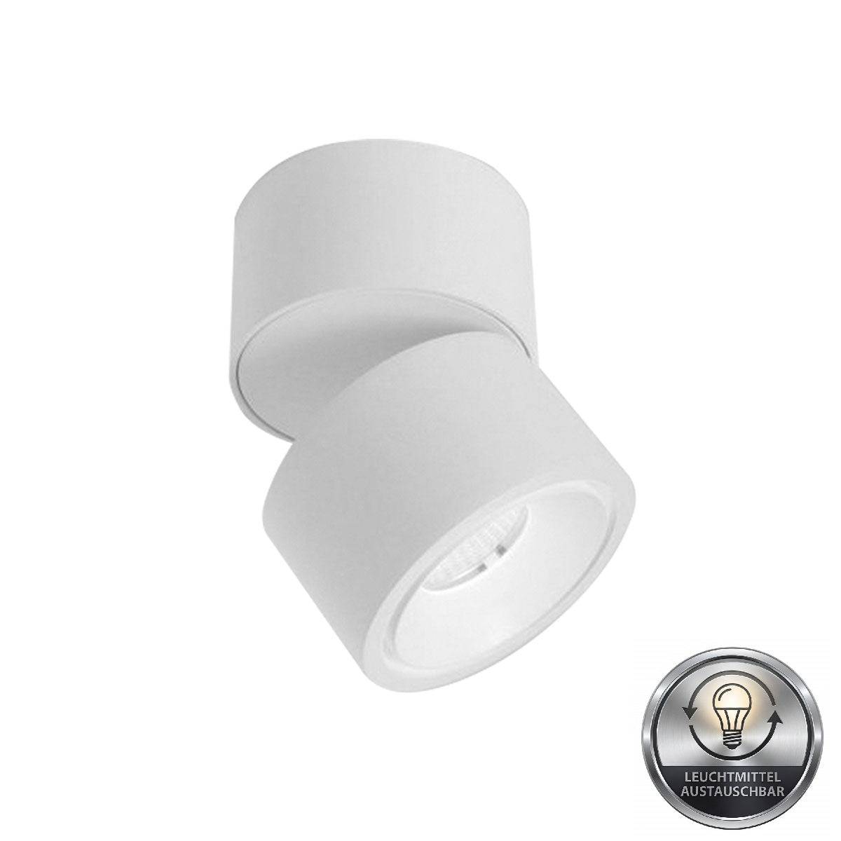 Sonluce, Aufbaustrahler Luca Pro 1-flammig, Weiss, Produktbild