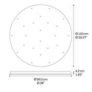 Lodes, Mehrfach-Baldachin, Skizze 100cm, professionelle Lichtplanung