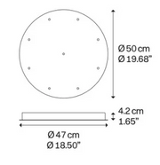Lodes, Mehrfach-Baldachin, Skizze 50cm, professionelle Lichtplanung