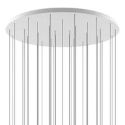 Lodes, Mehrfach-Baldachin, Weiss 36-fach, technische Lichtplanung