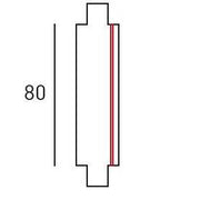 DLS Lighting, 1-Phasen Mitteleinspeisung, Skizze