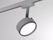 Molto Luce, 2-Phasen Stromschienenstrahler Litin 2, Grau, professionelle Schienenbeleuchtung