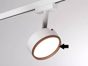 Molto Luce, Dekorring zu 2-Phasen Stromschienenstrahler Litin 2 Volare, Weiss, Produktbild