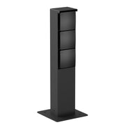 PSM Lighting, NIKE Steckdosensäule, Schwarz 3-fach, Produktbild