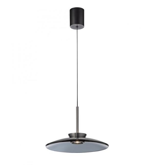 Suspension lumineuse en forme de lune