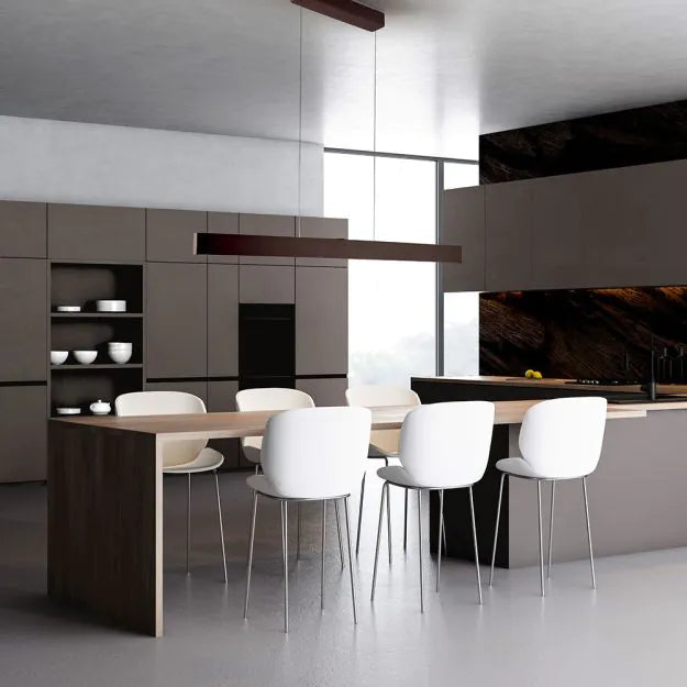 Escale, Viala LED-Pendelleuchte, Raumbild, moderne Raumbeleuchtung